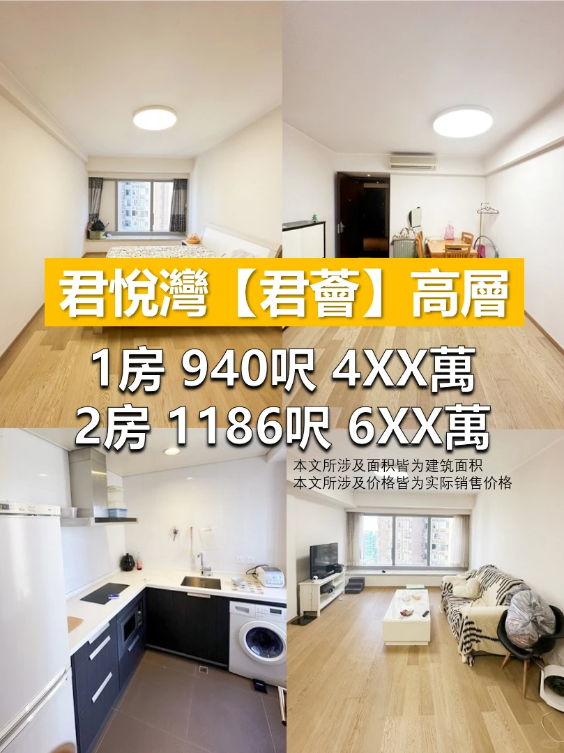 【君悅灣】高層🌊這個價格太香了！