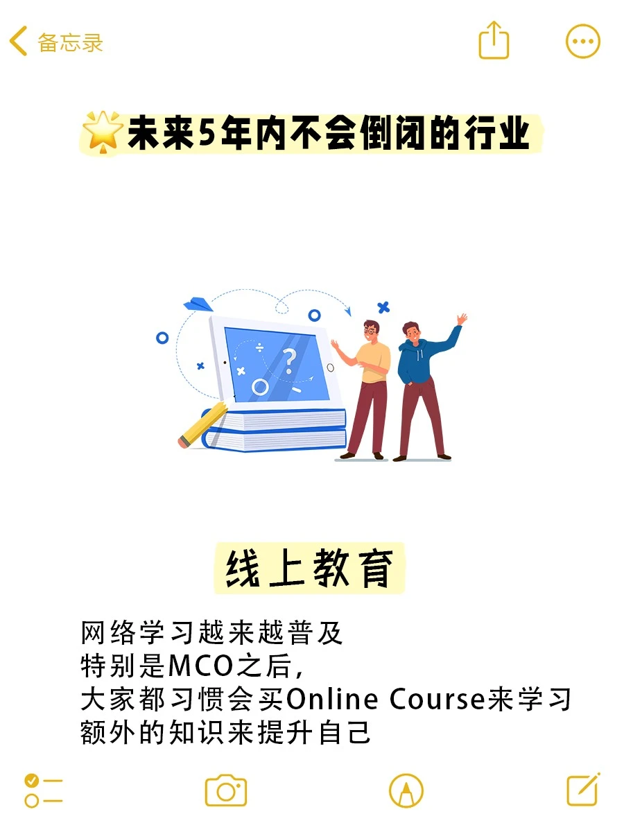 马来西亚未来五年内不会倒闭的行业‼️