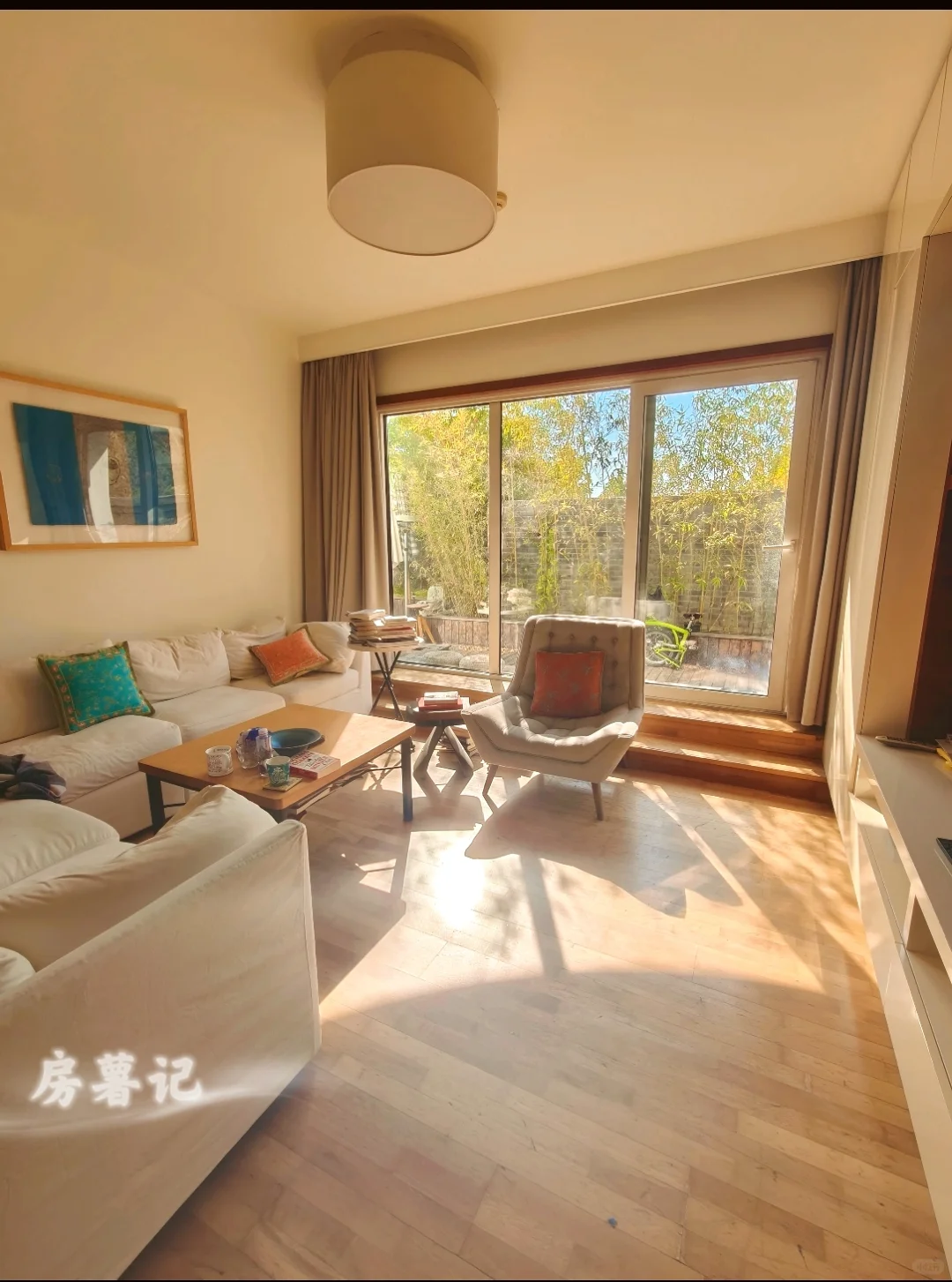 朝阳公园5层 带院子，全明 全天采光