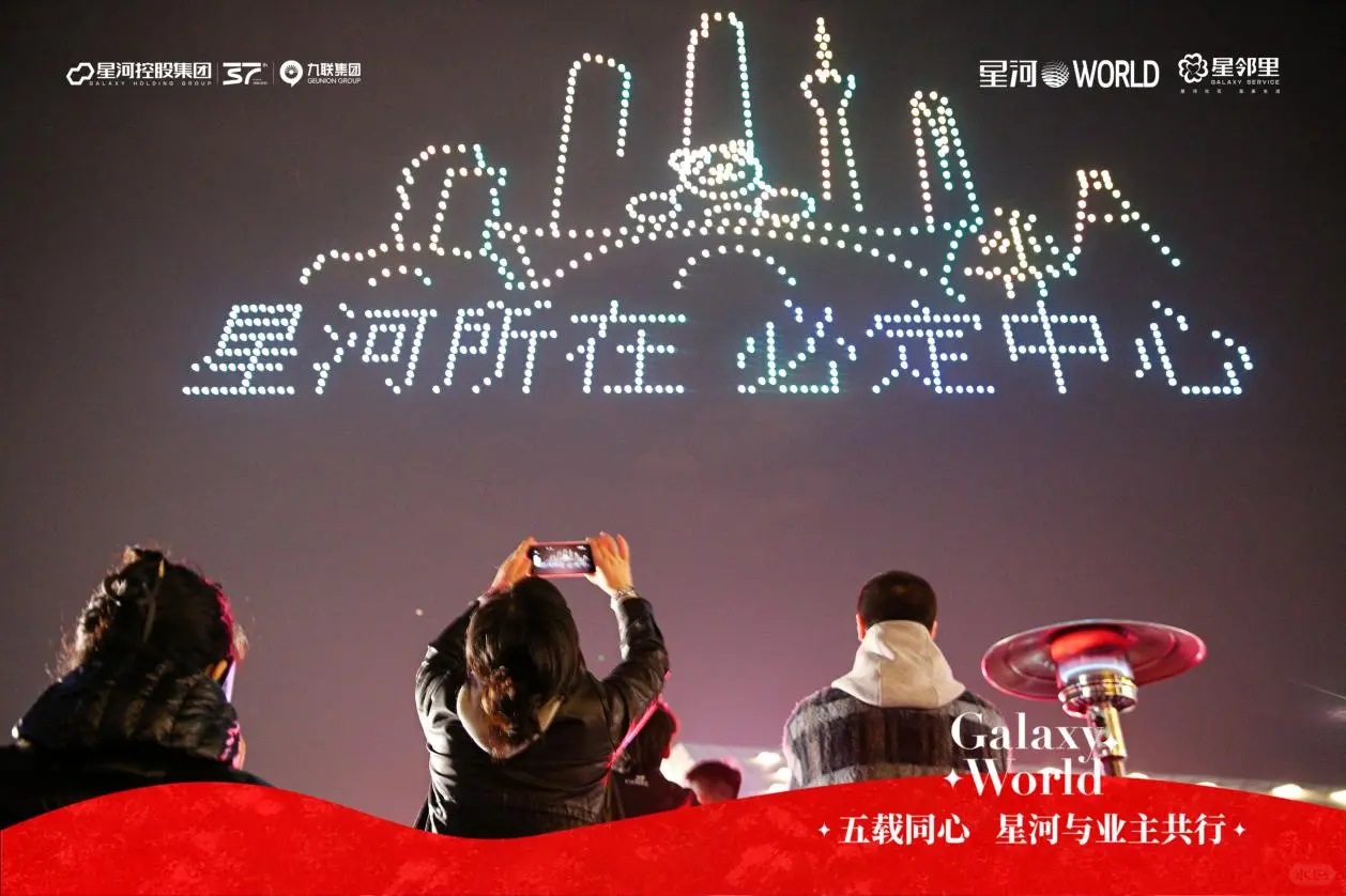 星河地产的爱，你让WORLD业主如此团结！