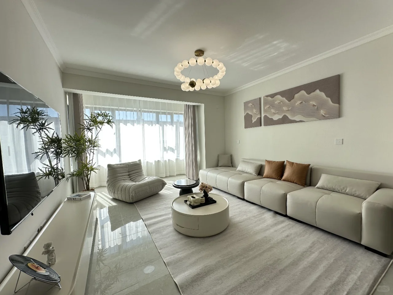 这套房子的客厅我太爱了～～～