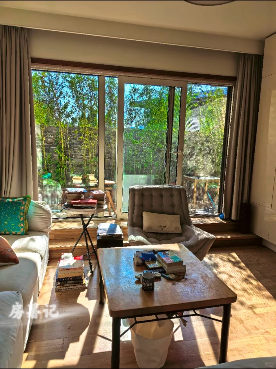 朝阳公园5层 带院子，全明 全天采光