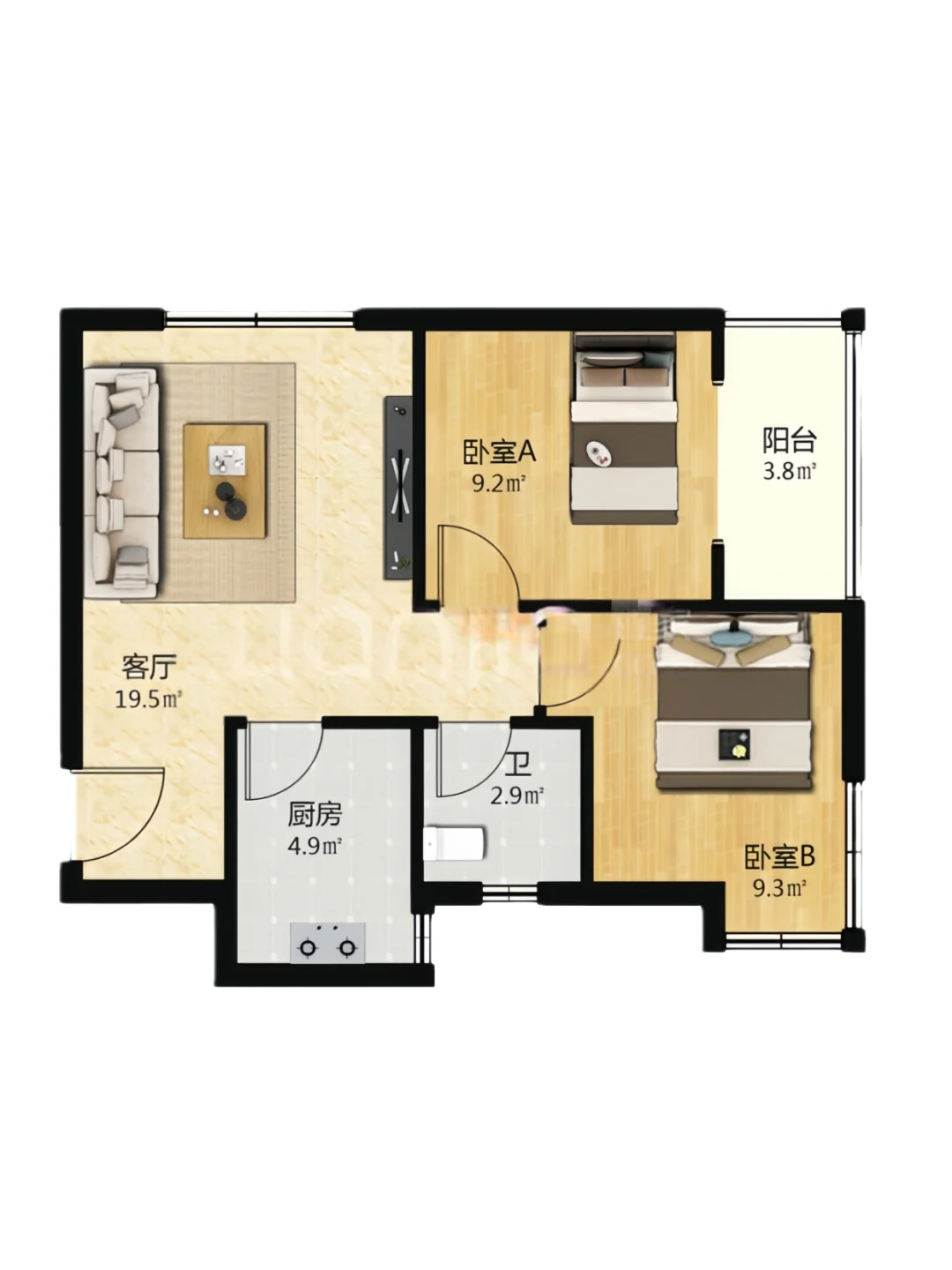 长安区｜45万捡漏，通勤十分钟暖心小窝！