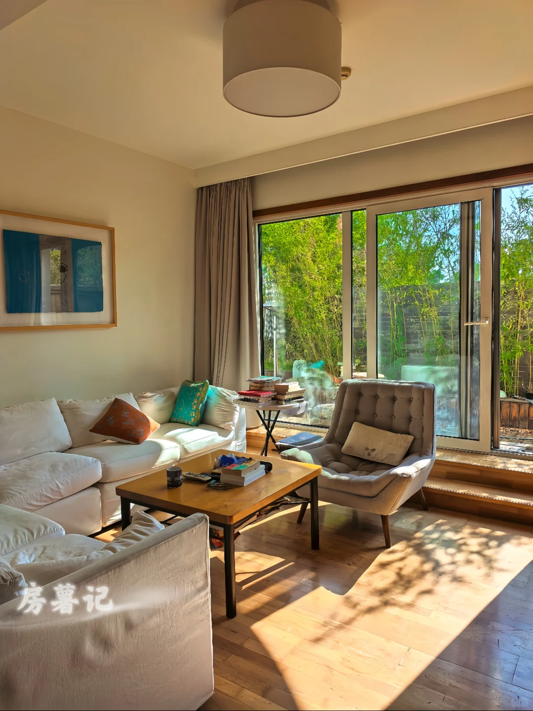 朝阳公园5层 带院子，全明 全天采光