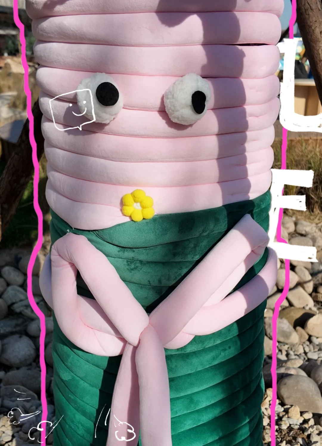 石家庄0元打卡！和巨型树玩偶贴贴领限定文创