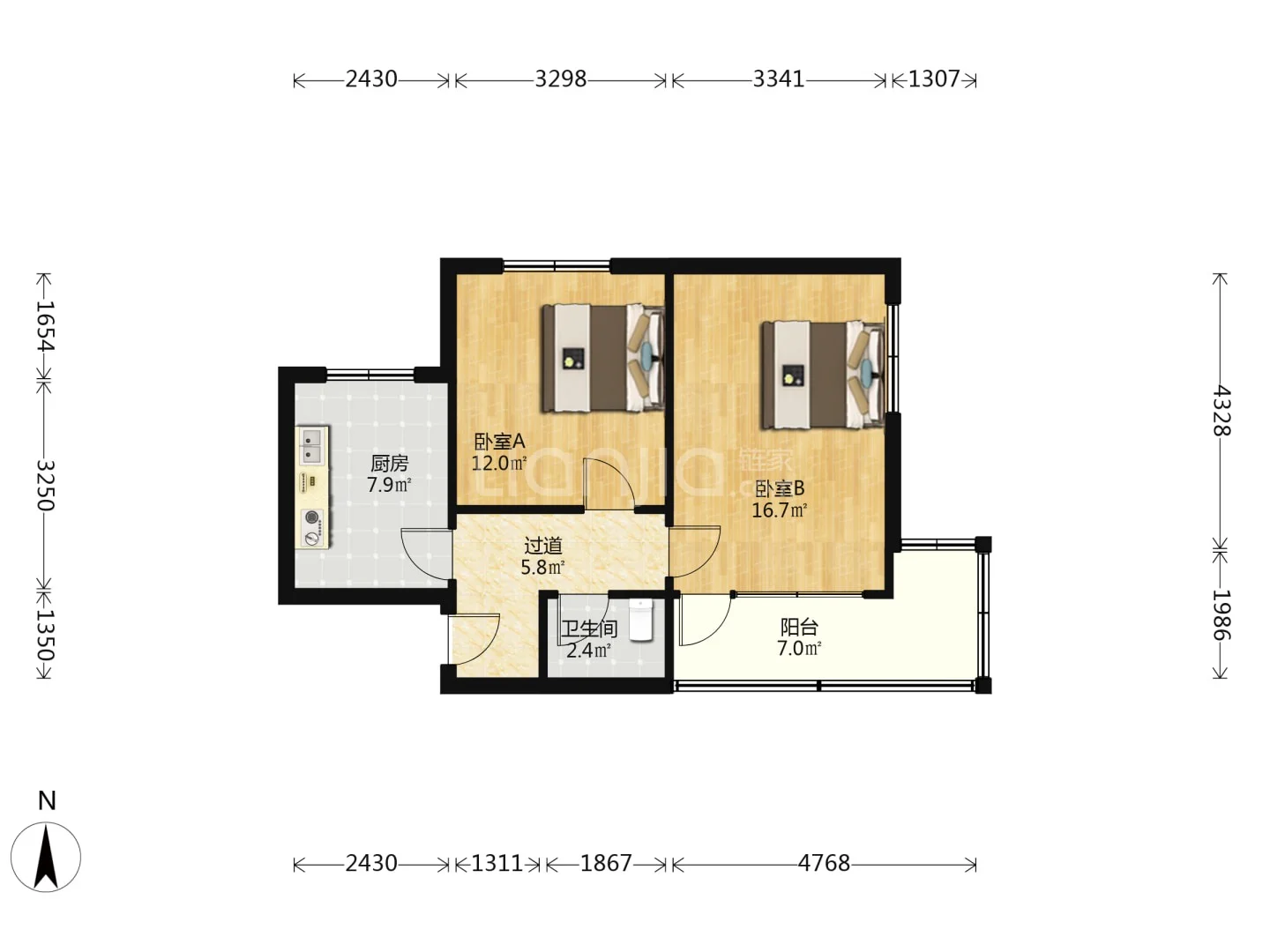 青岛市南区自家老宅诚意出售，价格优惠！