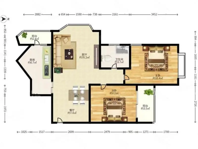 精品好房[火R] 鸿瑞花园 转瞬即逝