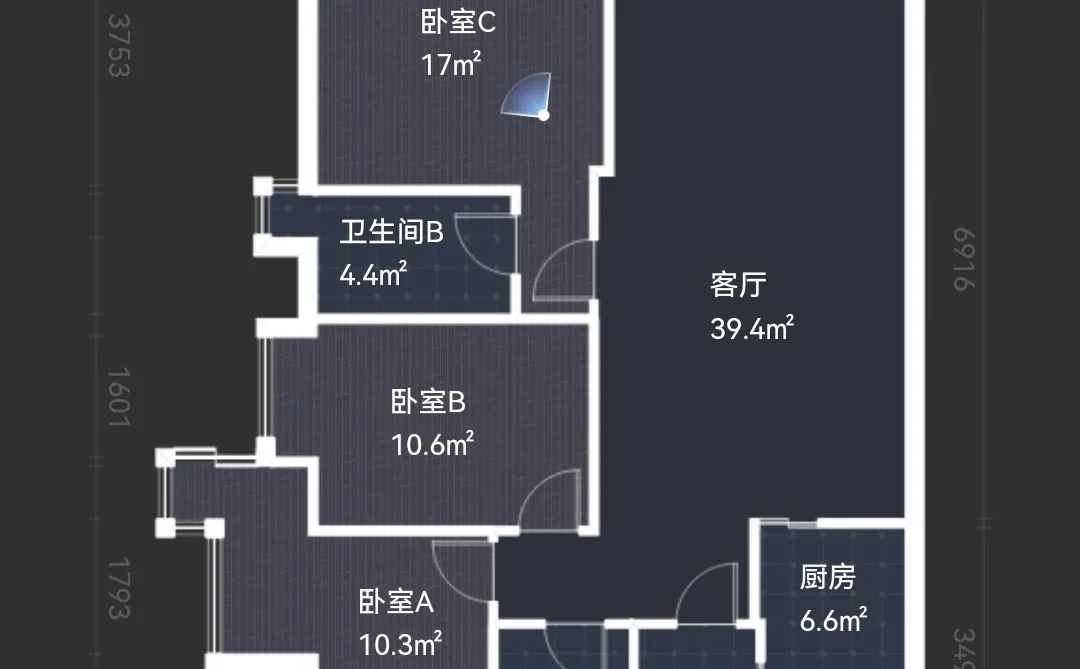 无需多言，326万在白云区时代玫瑰园108方3