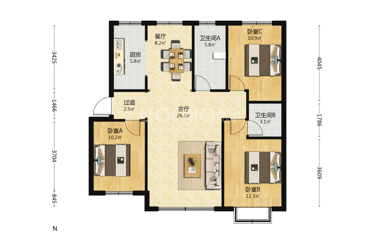 邯郸东区！房主直售！