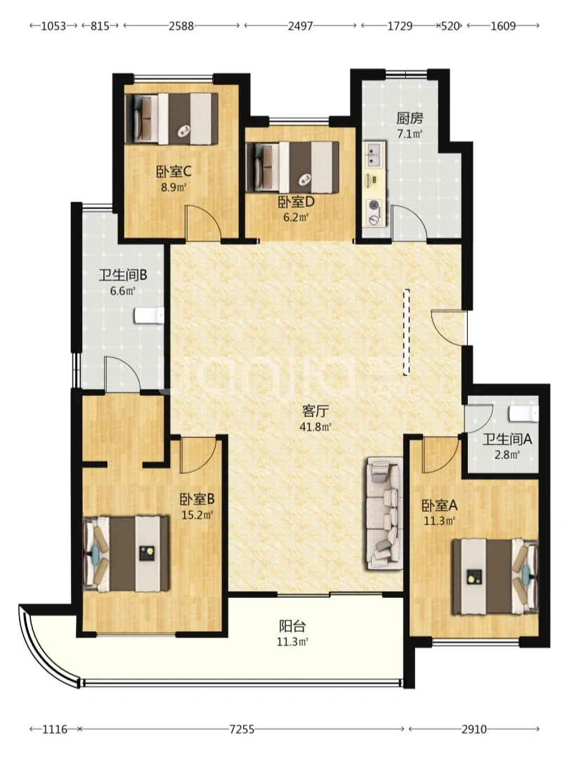 上海二手房｜绿地海珀黄浦｜挂牌2190 个