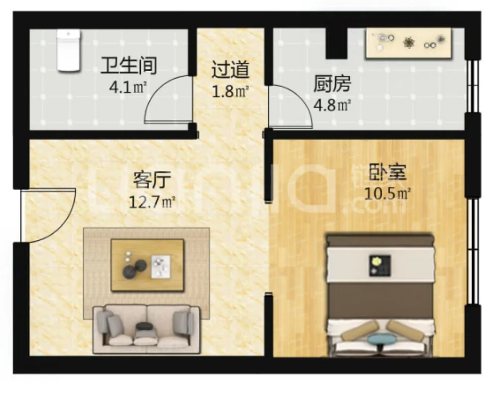 海淀区学院路|05年商品房，宝藏户型低总价