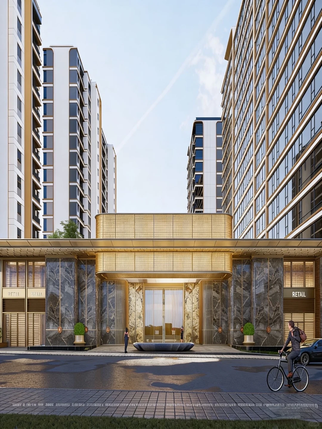 感谢济南的房价CBD精装143平340个 一梯一户