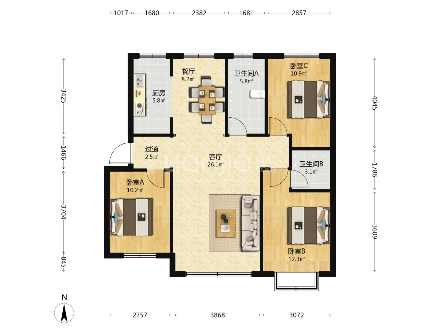 邯郸东区！房主直售！
