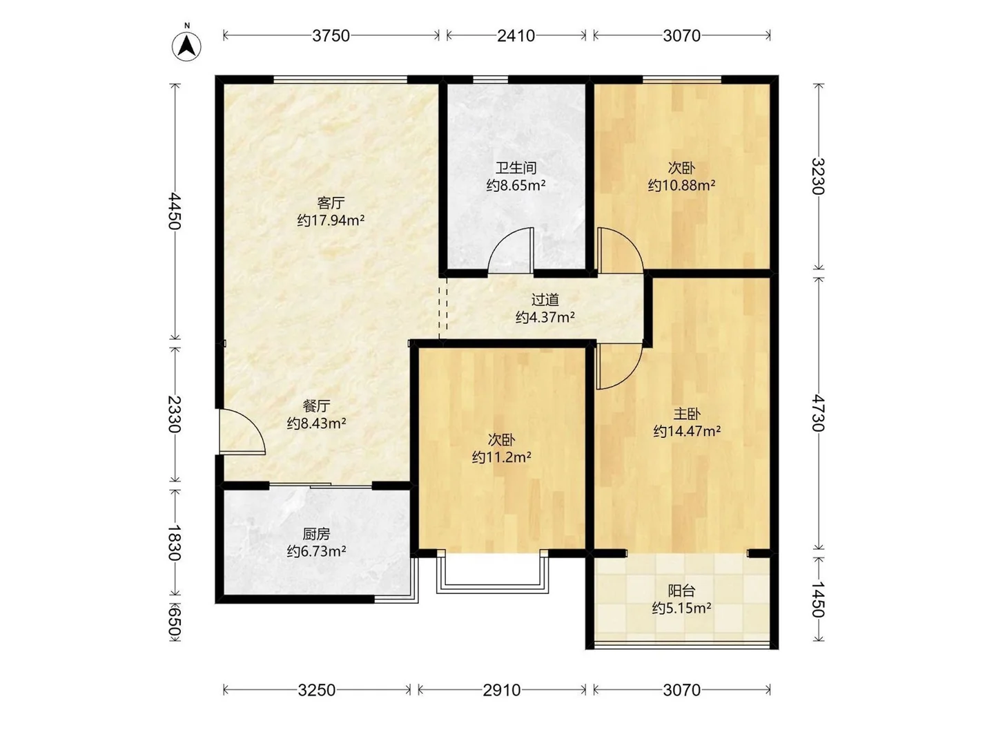 石家庄桥西区二手房，园林社区