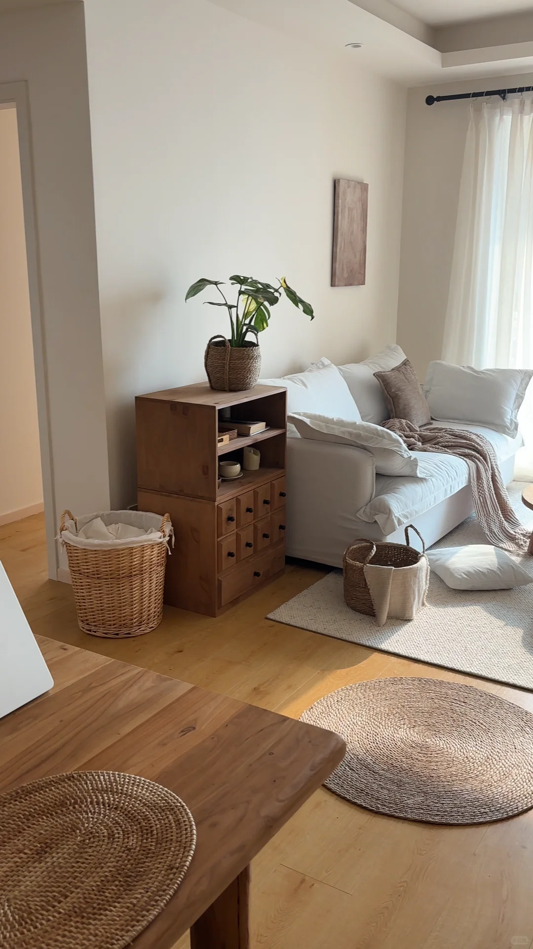 29岁住进理想的小家｜治愈的小客厅