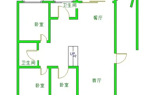 房东自卖邢台市中心四室两厅，随时看房