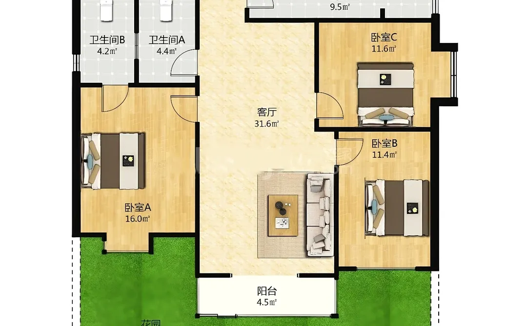 天津站旁｜119㎡带院🌸日籍华人 离津急售