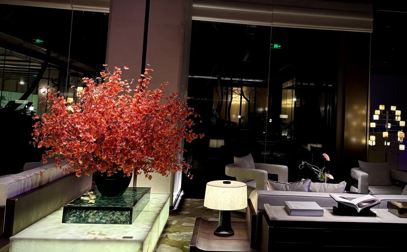 花艺软装 | 这个色系感觉年味儿有了点