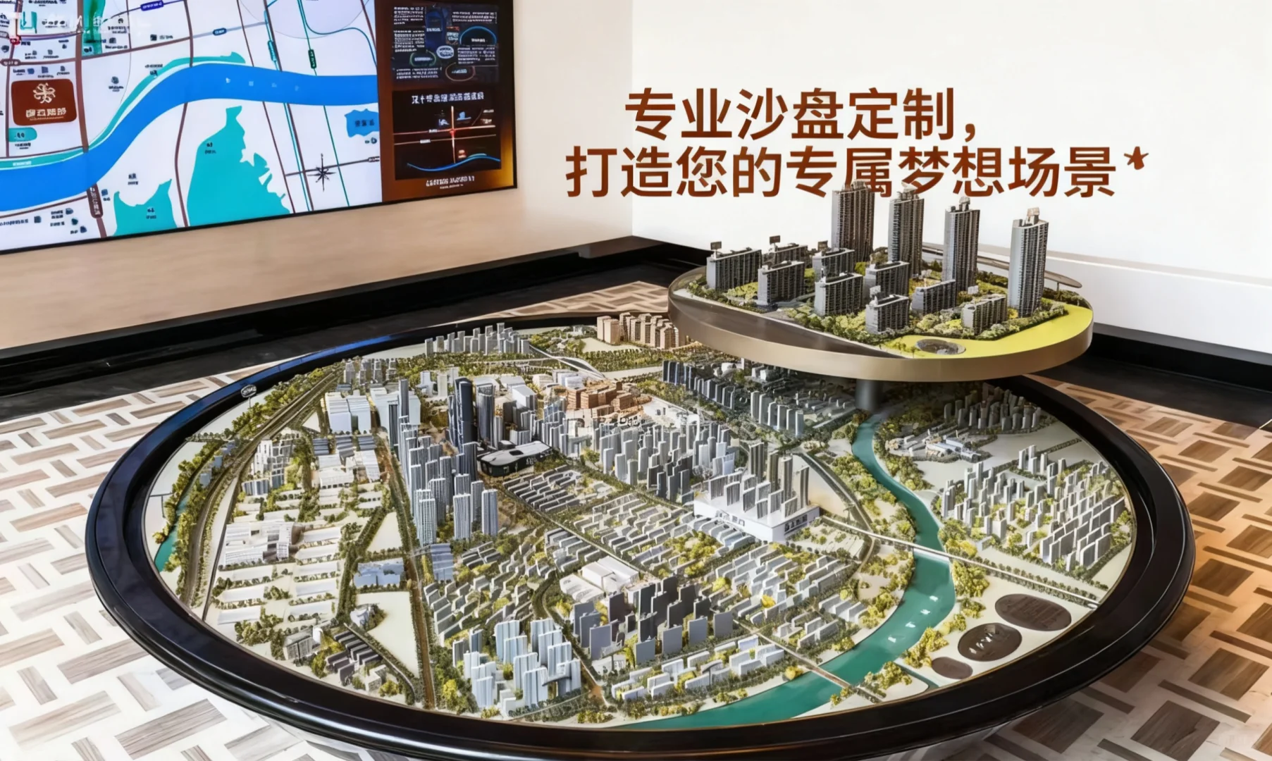 🔥谁懂啊！这沙盘直接把“未来家”搬进现实了！