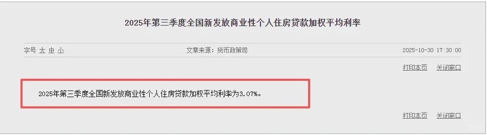 邯郸人速查！你的房贷月供要少了！