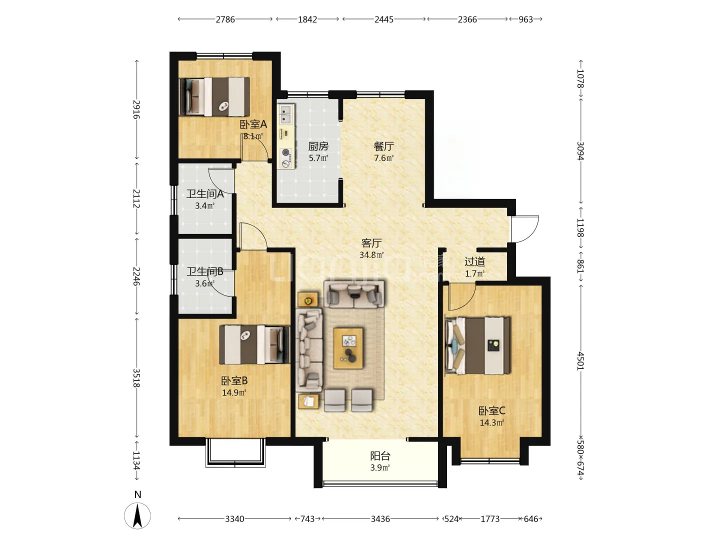 邯郸市邯山区卖房，房主自卖