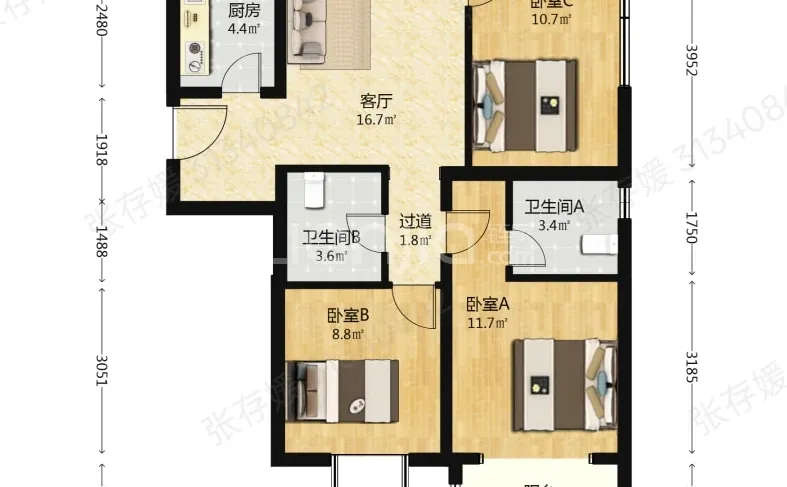 北京买房｜长阳二手房也有转角大窗