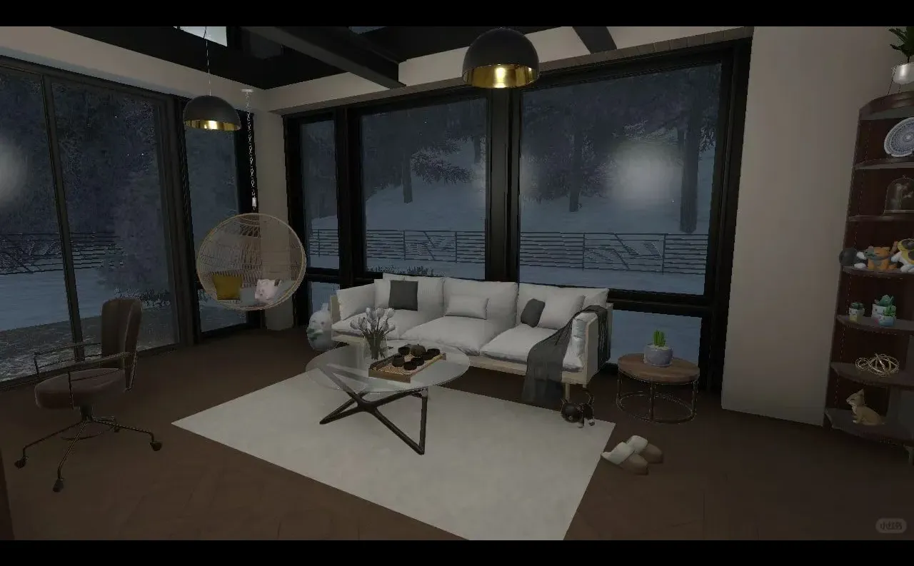 房产达人下雪了改装