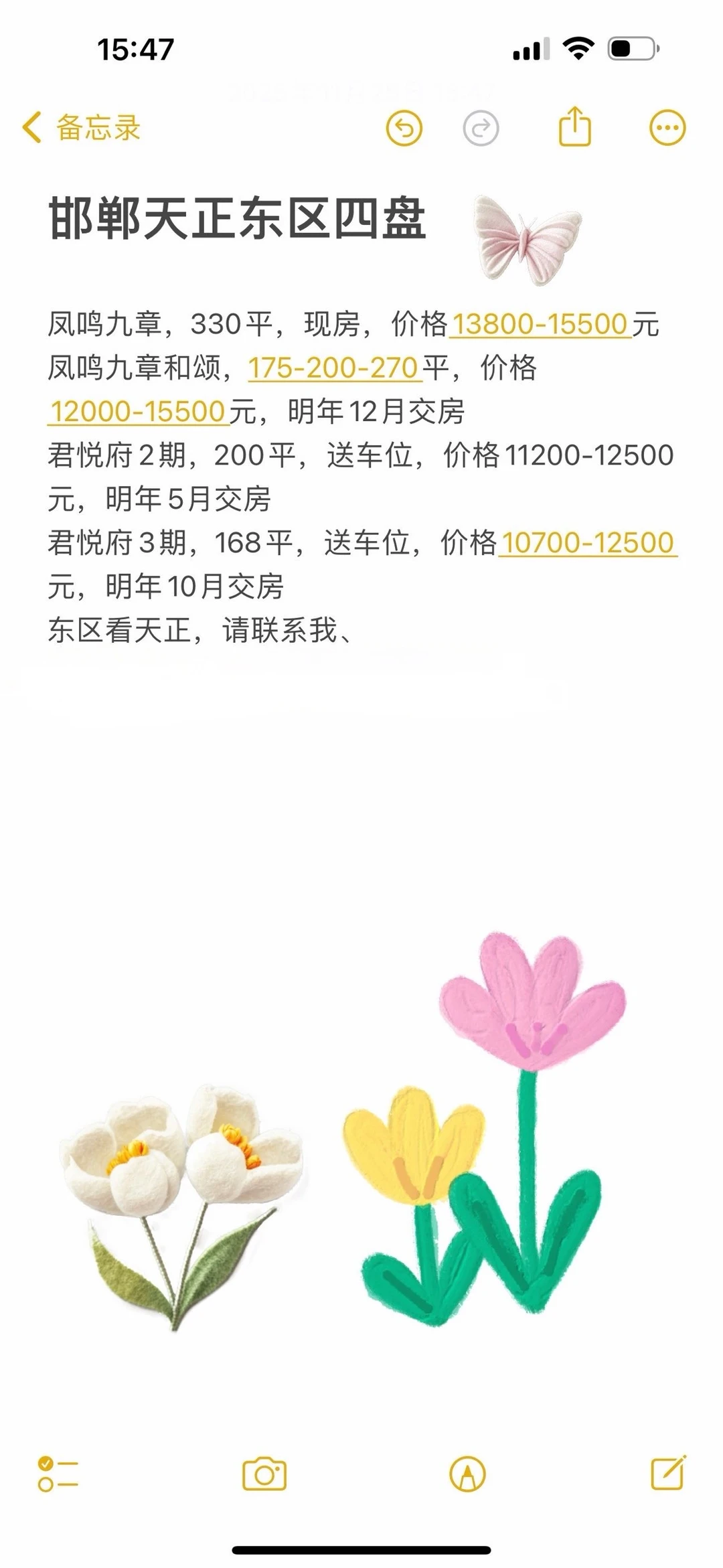 东区天正四个项目