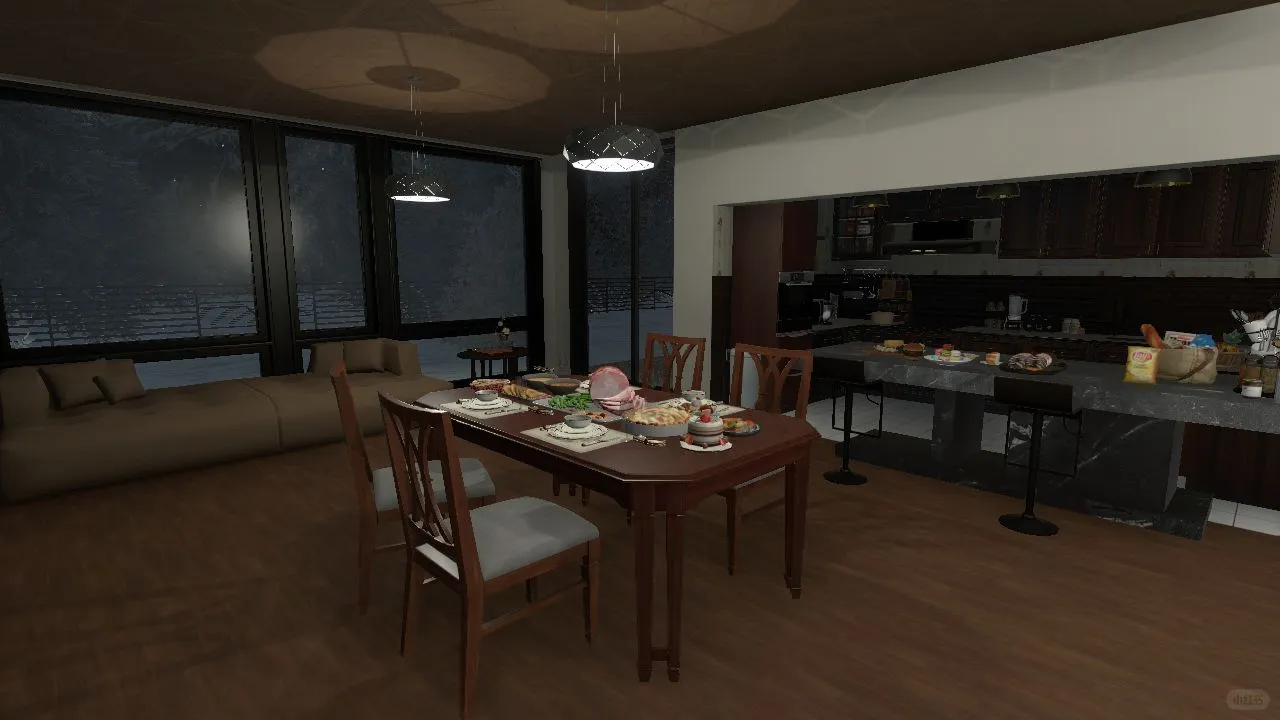 房产达人下雪了改装