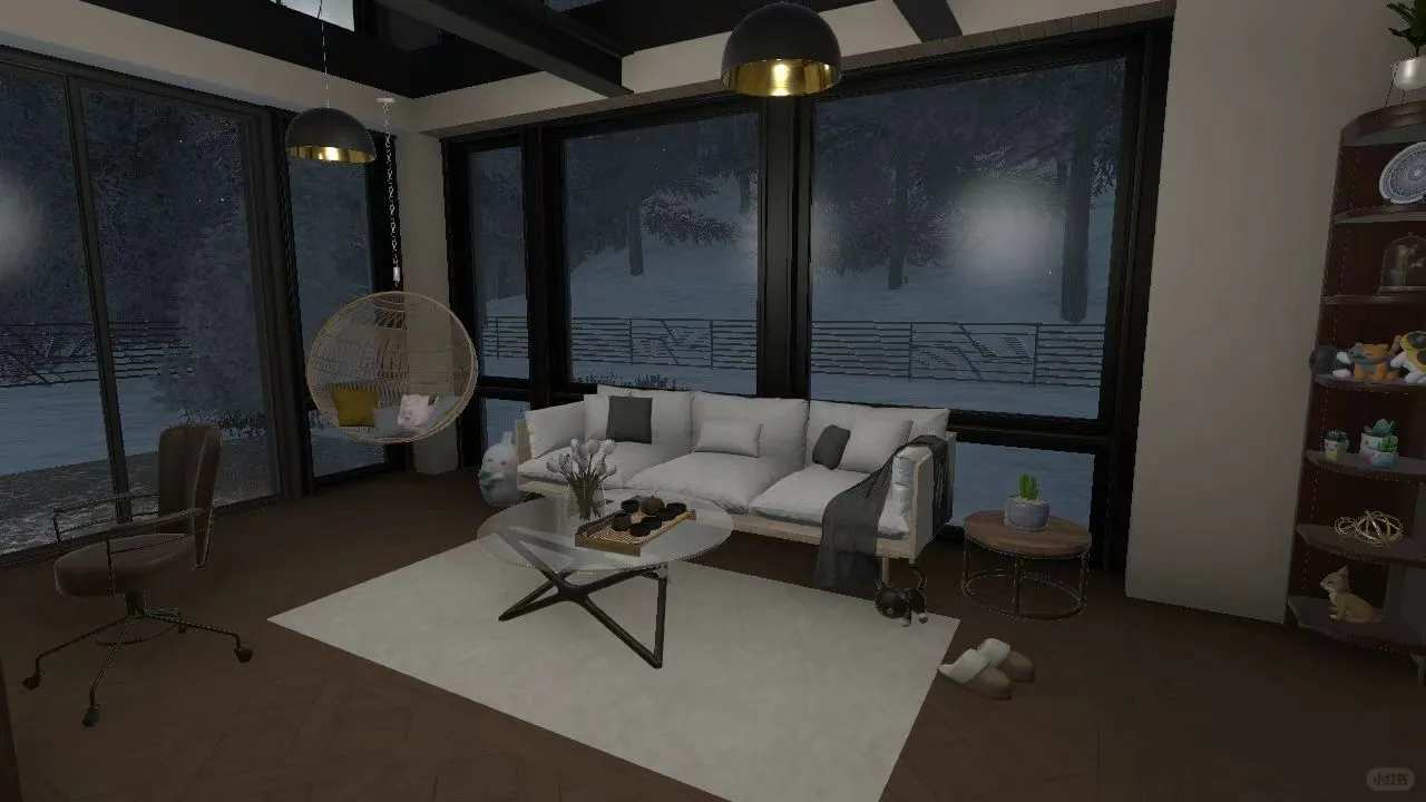 房产达人下雪了改装