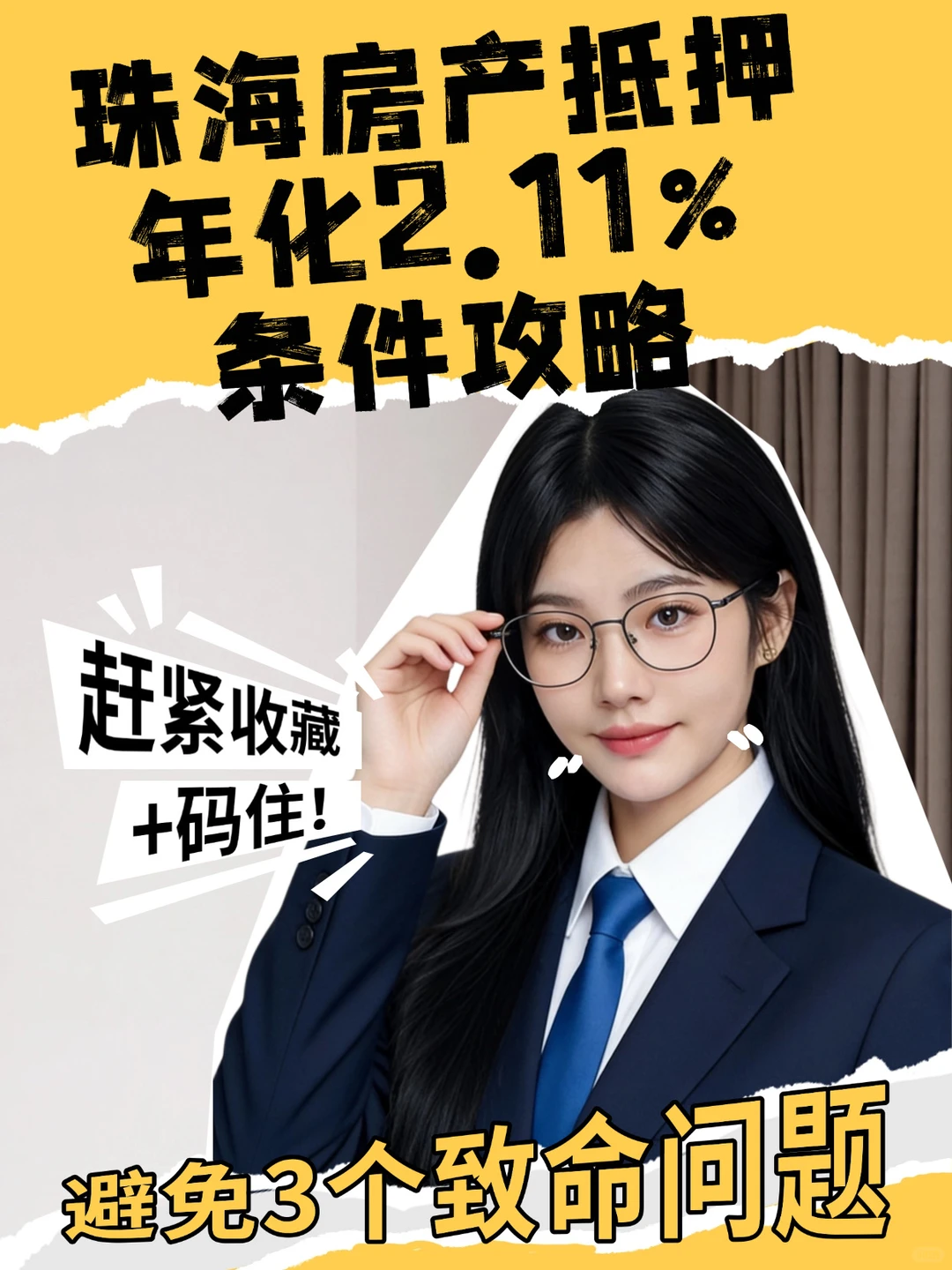 珠海房产抵押年化2.11%条件攻略