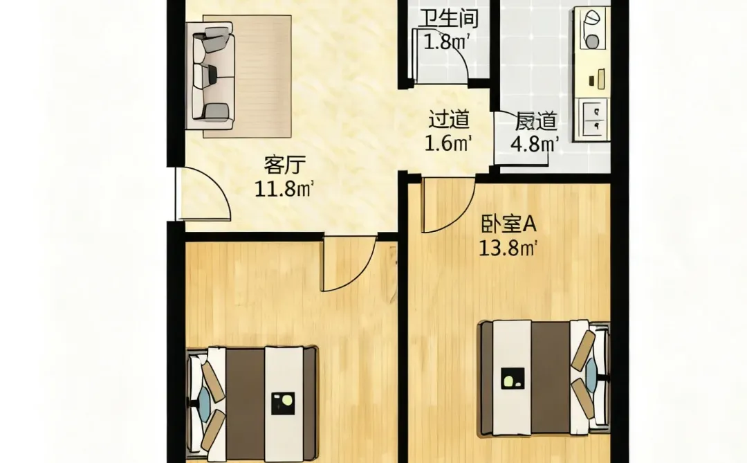 郑州二环✅首付2.85万 月供680～（非顶楼）