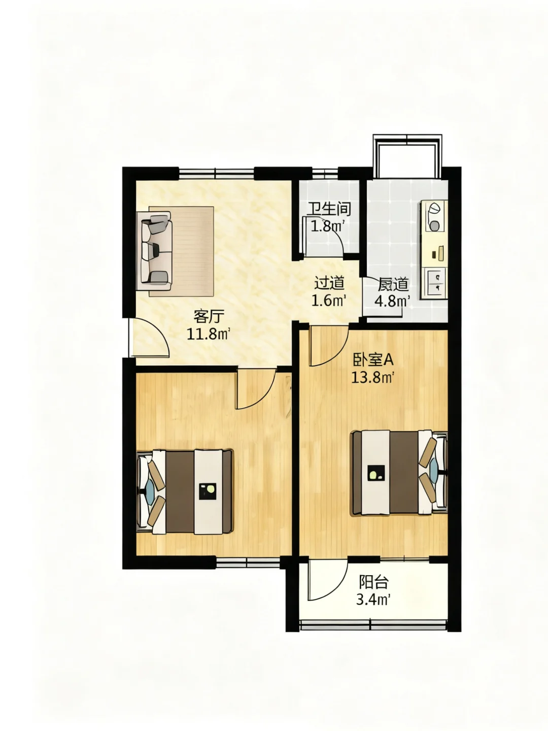 郑州二环✅首付2.85万 月供680～（非顶楼）