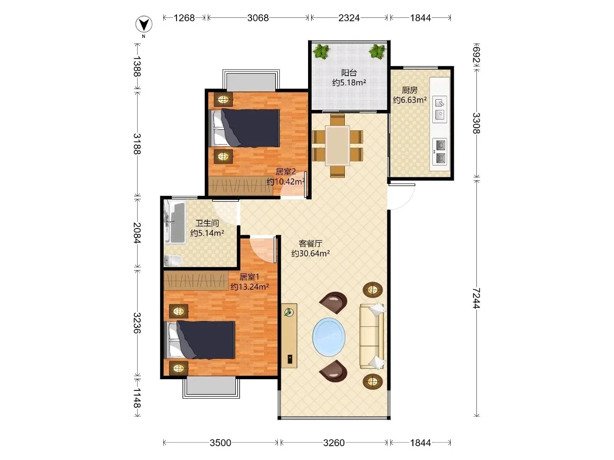 深圳业主卖房🏠自住九年，75平，175w💰