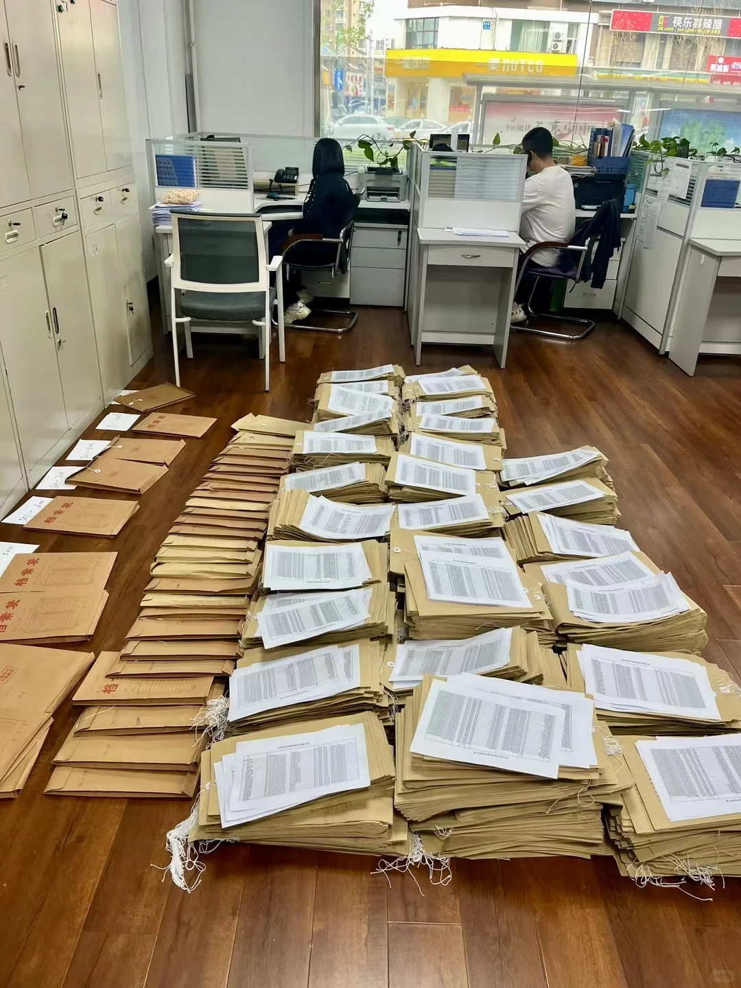 函授站教务搬砖的一天。