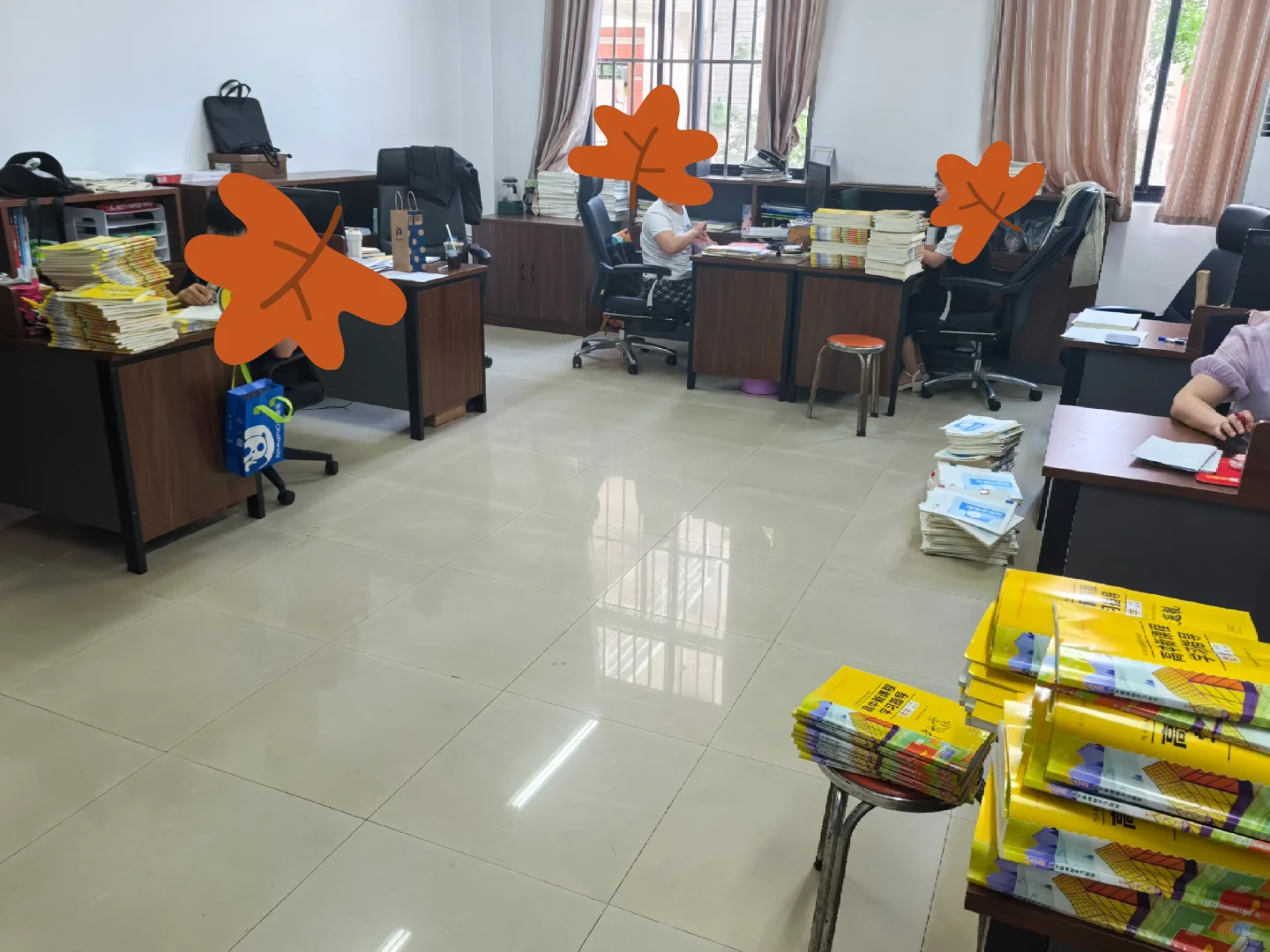 数学办公室的日常