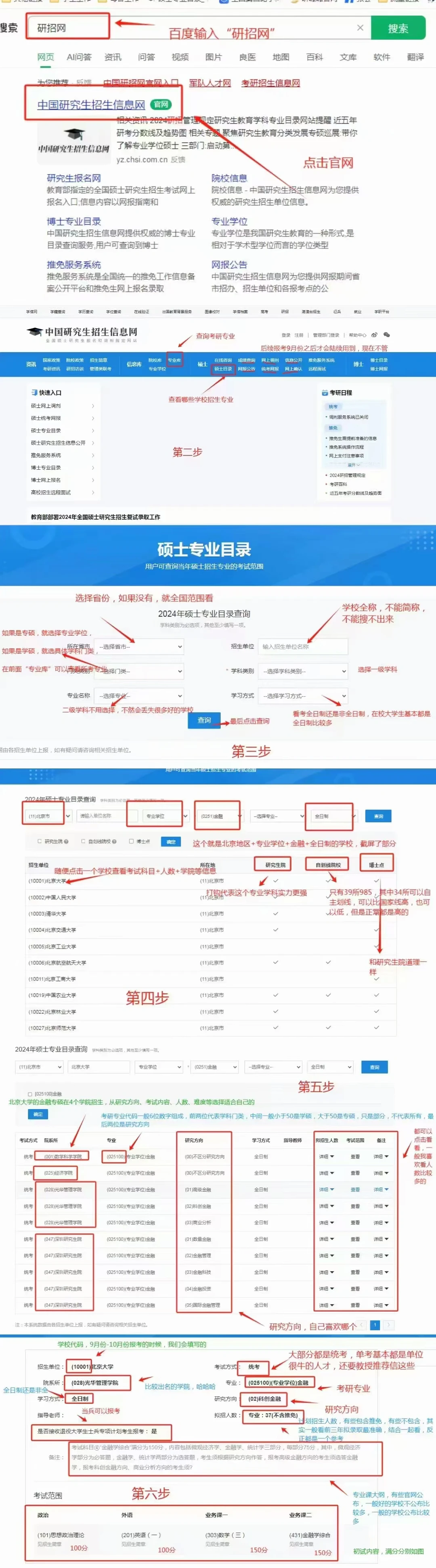 研招网使用方法