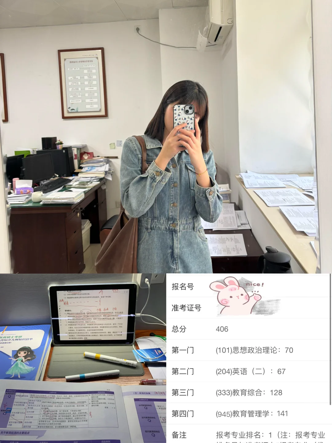 已婚在编教师一战上岸非全，考研经验全分享