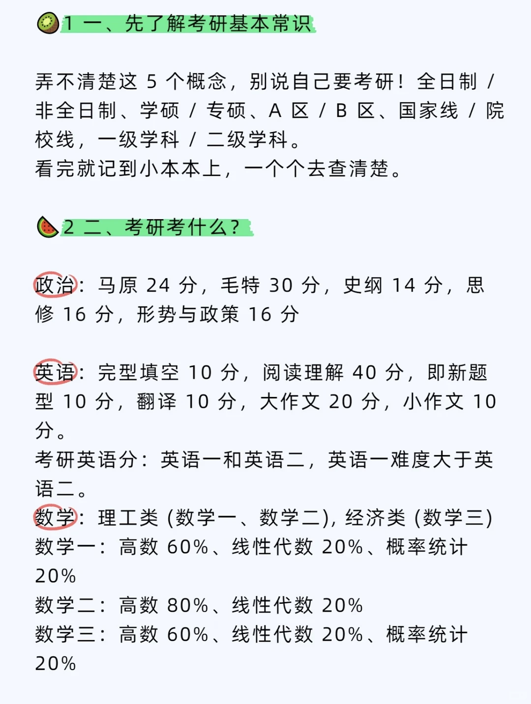 27 考研人必存！保姆级备考规划 + 书单