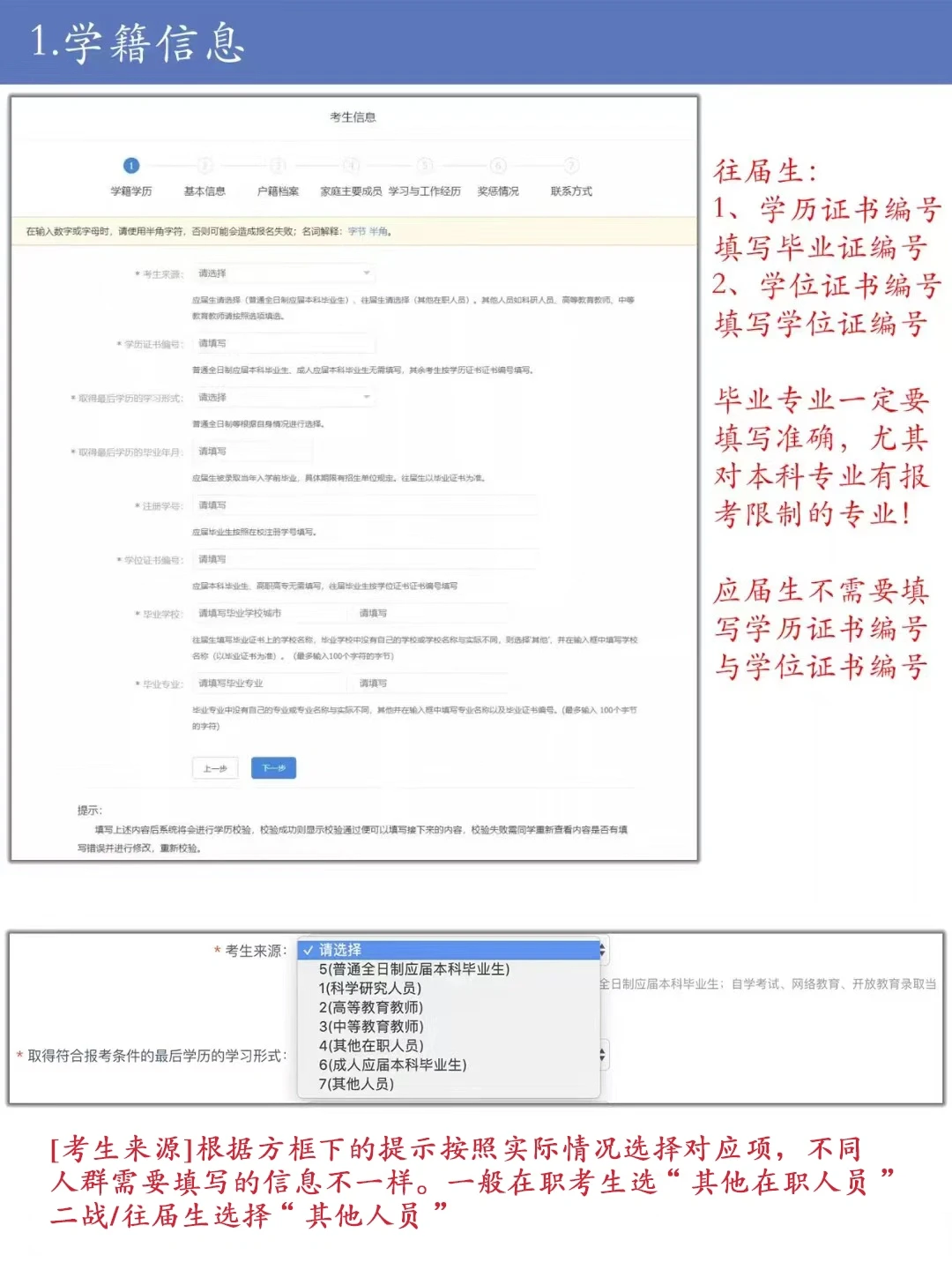 24考研｜正式报名全流程提前带你过一遍