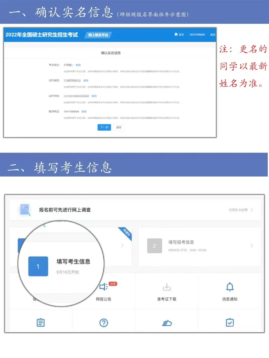 24考研｜正式报名全流程提前带你过一遍