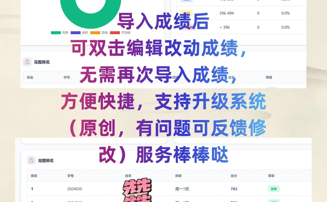 拯救老师们！成绩分析从半天缩至15分钟秘决