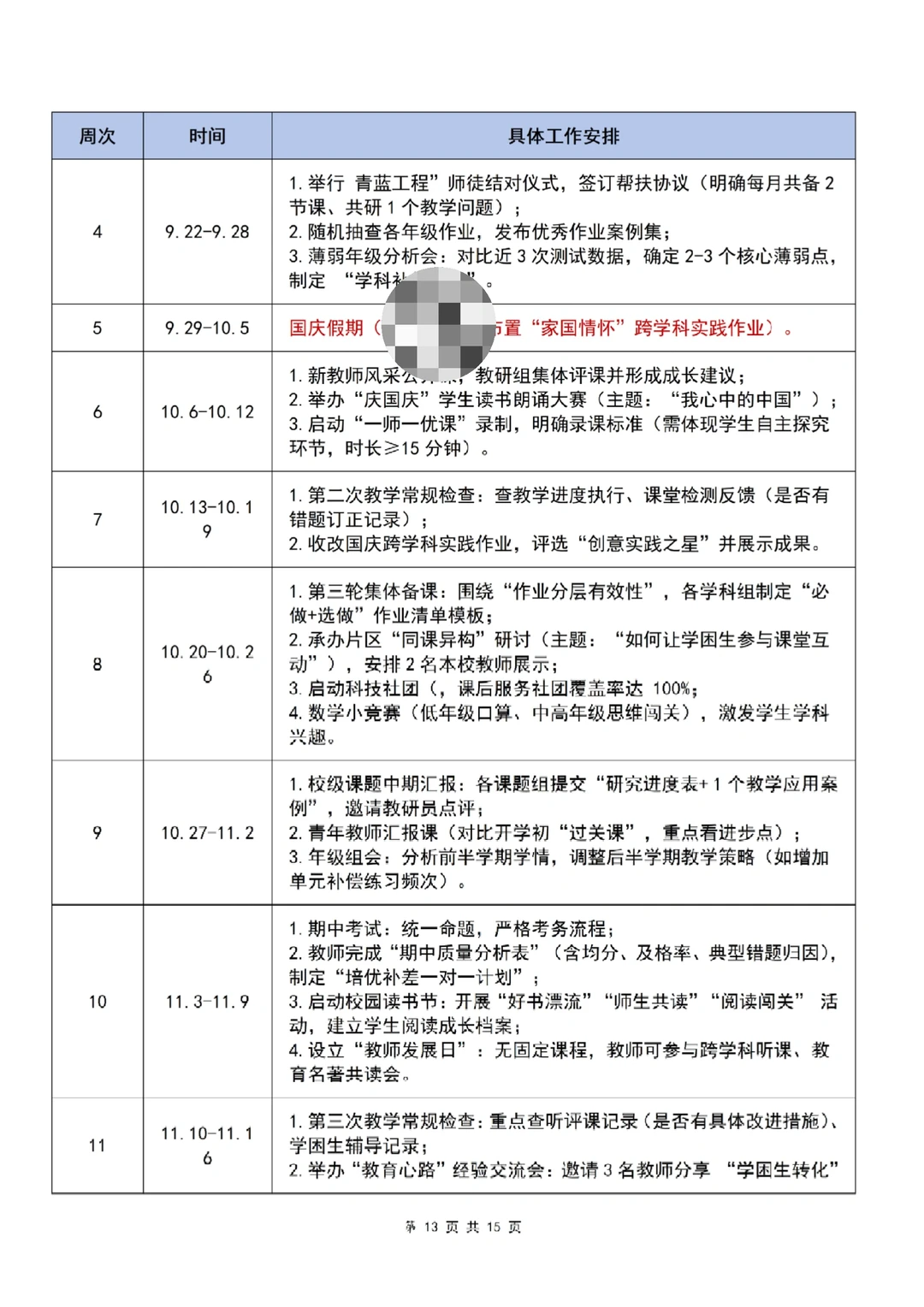 教导主任才是学校第一大忙人吧……