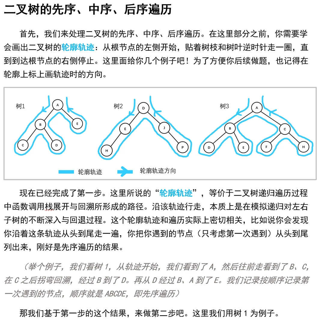 数据结构考试两分钟做完所有二叉树遍历