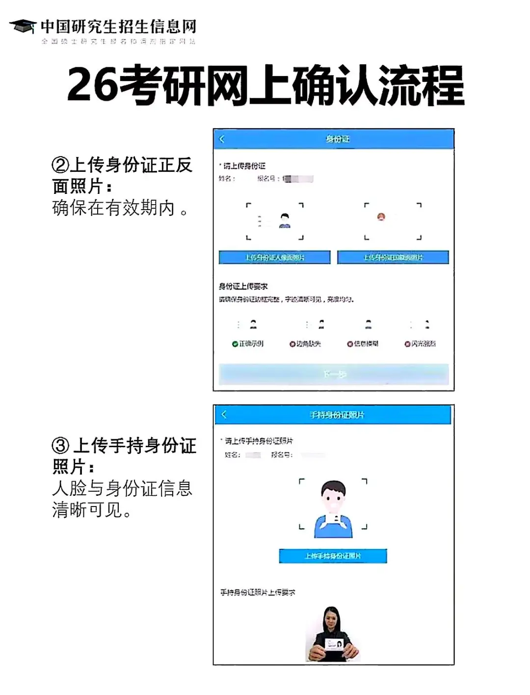 26考研网上确认全攻略!照着填!