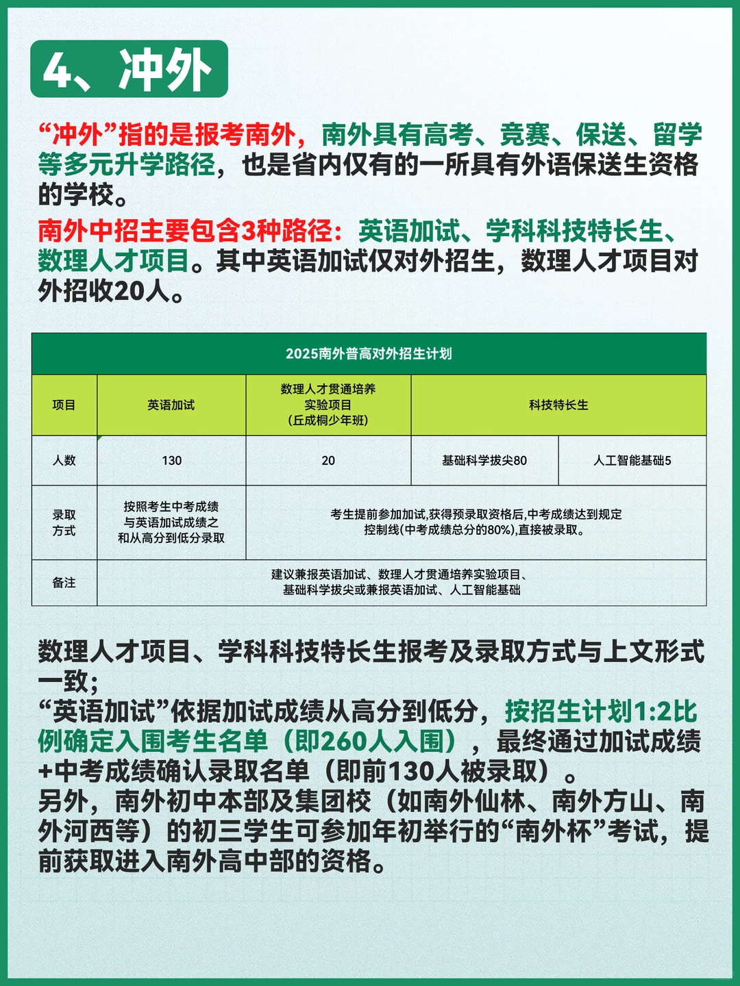 南京中考家长必须要知道的5种升学途径🔥