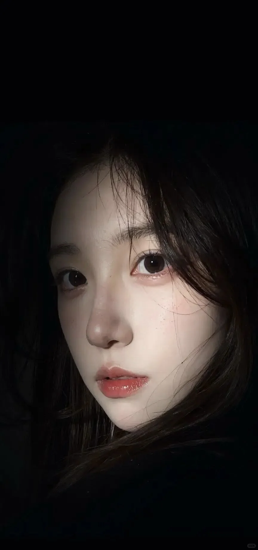 不露脸氛围感黑色系列壁纸