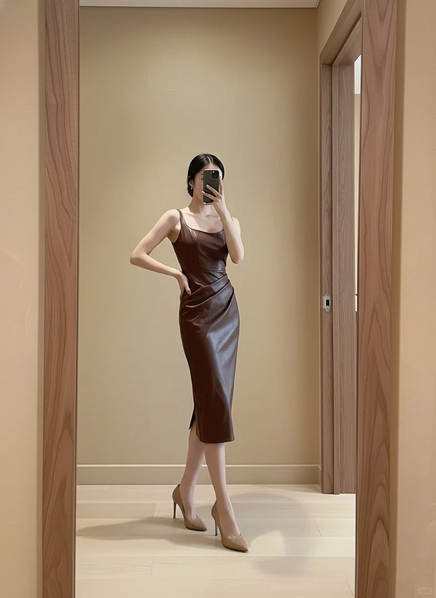 左滑~看姐穿上身