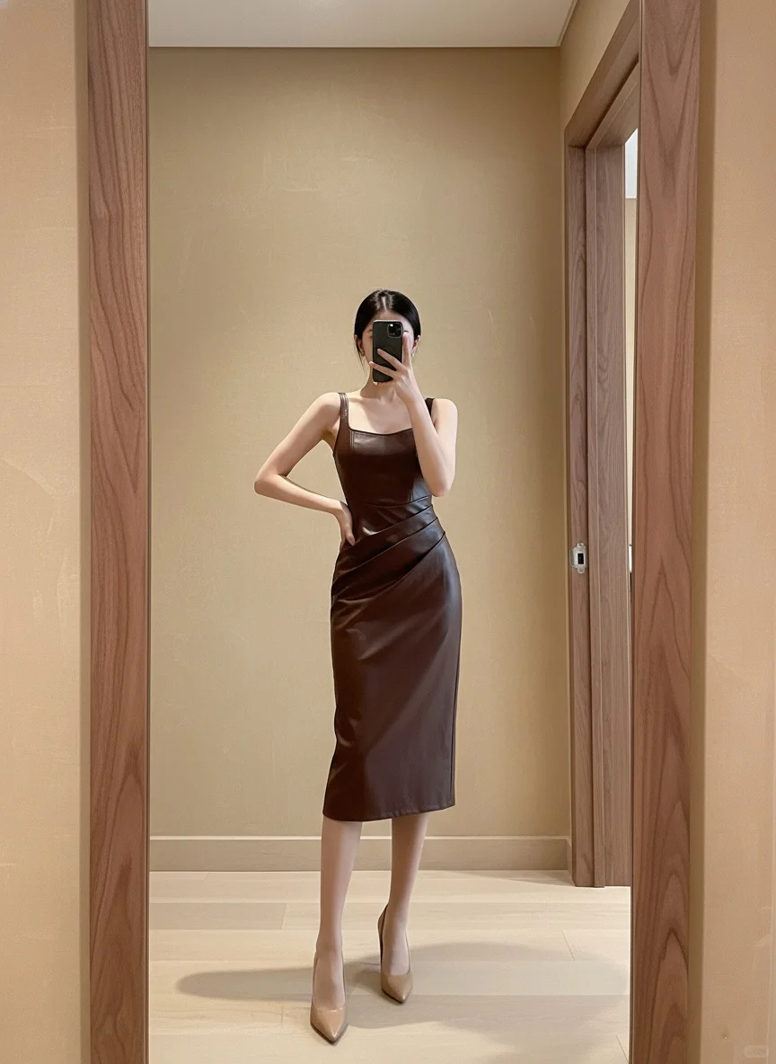 左滑~看姐穿上身