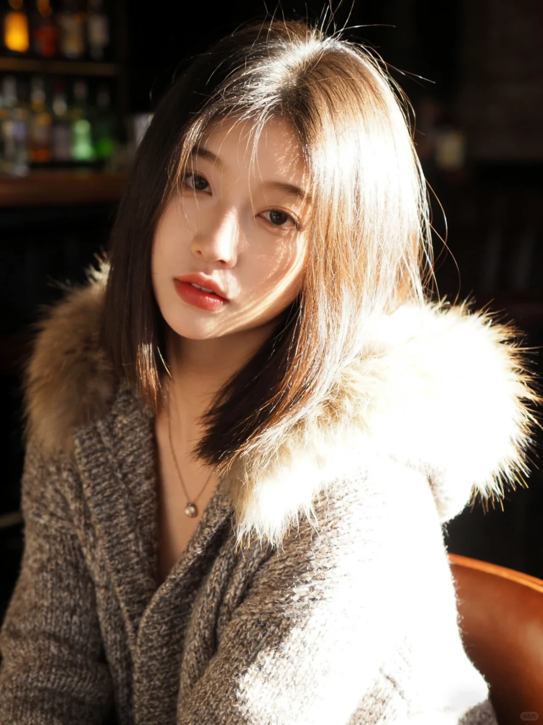 一刀切短发真的好美啊